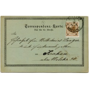 Carte postale Bielsko-Biała Tunnelstrasse