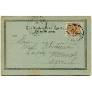 Postkarte Bielsko-Biała Tunnelstraße