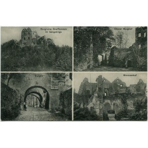 Postkarte Proszówka - Schloss Gryf