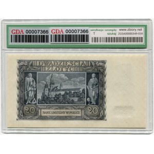 20 gold 1940 - L - GDA 66 EPQ