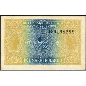 1/2 mark 1916, General - B -.