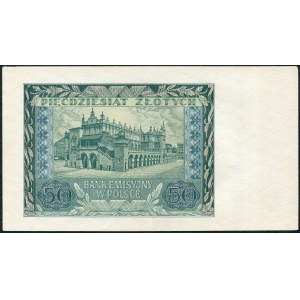 50 złotych 1940 - D -