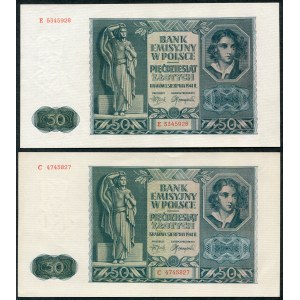 50 zloty 1941 - E, C -.