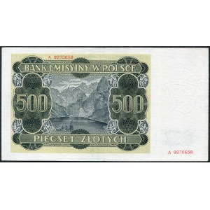 500 zloty 1940 - A -.