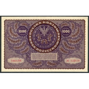 1 000 mariek 1919 - I Serja BK -