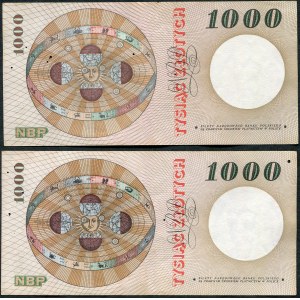 1 000 zlotých 1965 - L, G -