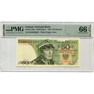 50 zlatých 1975 - BN - PMG 66EPQ