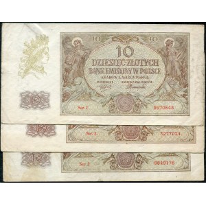 10 gold 1940 - Ser. J -