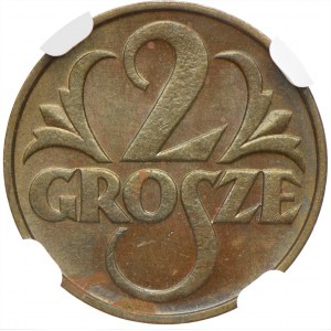 2 Pfennige 1935, NGC MS64 BN