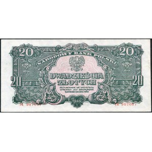 20 PLN 1944 ...debito- TK -
