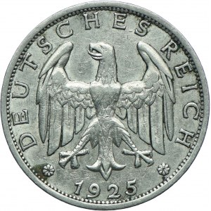 Niemcy, Weimar, 1 marka 1925 E, Muldenhütten