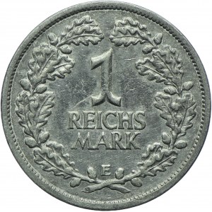 Niemcy, Weimar, 1 marka 1926 E, Muldenhütten