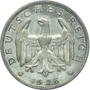 Niemcy, Weimar, 1 marka 1926 E, Muldenhütten