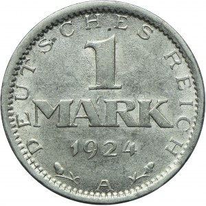 Germania, Weimar, 1 marco 1924 A, Berlino