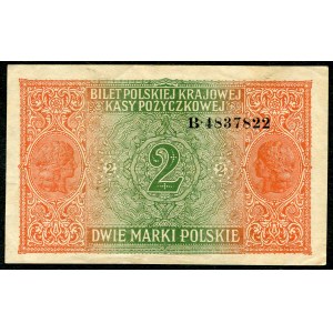 2 marks 1916 General - B -.