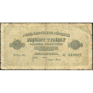 500,000 marks 1923 - Serja BL -.