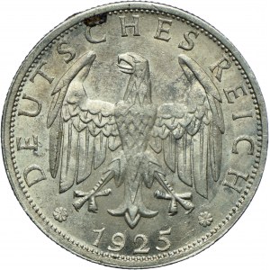 Niemcy, Weimar, 2 marki 1925 E, Muldenhütten
