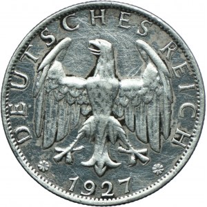 Niemcy, Weimar, 2 marki 1927 A, Berlin