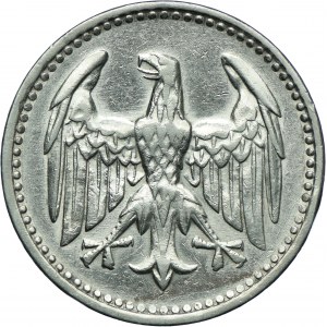 Niemcy, Weimar, 3 marki 1924 F, Stuttgart