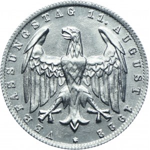 Niemcy, Weimar, 3 marki 1922 G, Karlsruhe