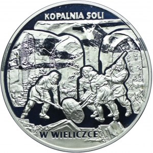 20 złotych 2001, Kopalnia soli w Wieliczce