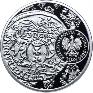 20 Gold 2020, August III Gdansk Zloty