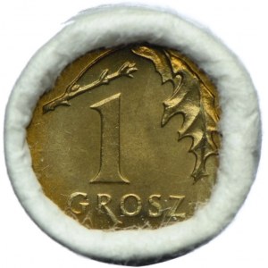 1 cent 1992 - bankový valec (50 kusov)
