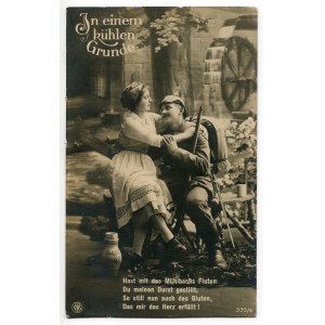 Postkarte Erster Weltkrieg 1918.