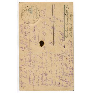 Postkarte Erster Weltkrieg 1918.
