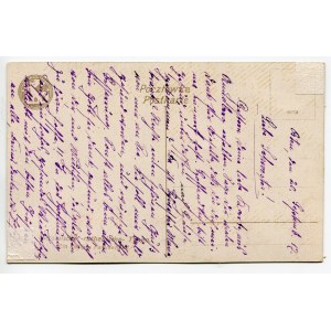 Postkarte Erster Weltkrieg 1917. - Folklore