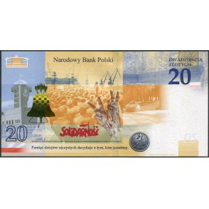 20 złotych 2021 Lech Kaczyński