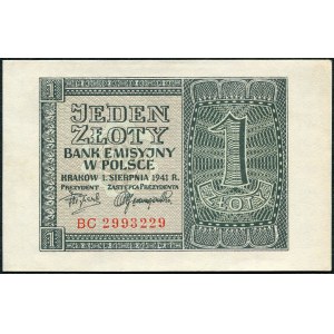 1 gold 1941 - BC -.