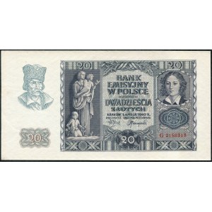 20 złotych 1940 - G -