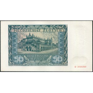 50 zloty 1941 - D -