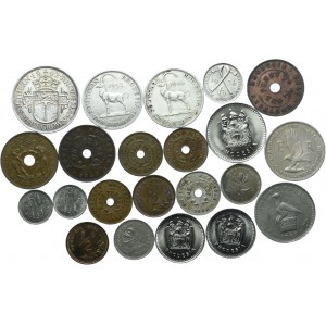 Rhodesia coin set (22 pieces)