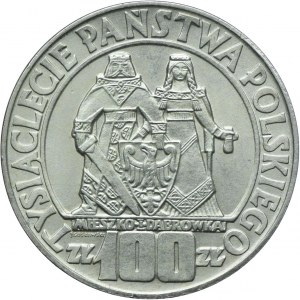 100 zlotých 1966 Mieszko a Dąbrówka