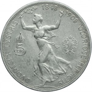 Austria, Franz Joseph I, 5 crowns 1848 Vienna