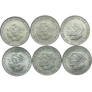 200 zlatých 1975 Vojaci (6 kusov)