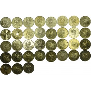Zestaw 2 złote GN 2002-2004 (35 sztuk)