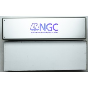 Pudełko na monety w gradingu NGC