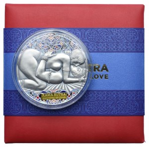 Cameroon, 3,000 francs 2021 - KAMASUTRA (3 oz Ag999)