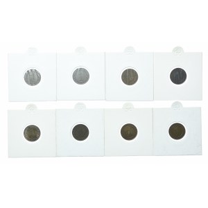 Germany, Weimar, 1 fenig 1923-1936 (15 pieces)