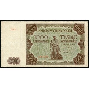 1,000 PLN 1947 - Ser. C -