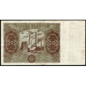 1 000 zlotých 1947 - Ser. D -
