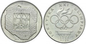 200 Gold XXX Years of the People's Republic of Poland, 1974-76 Olympics (2pc).
