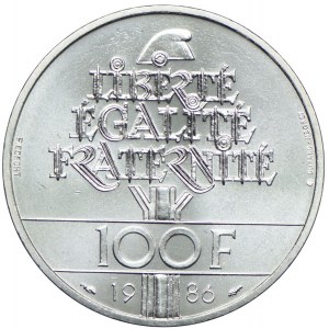 Francja, 100 franków 1986 Pessac, Panteon