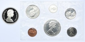 Canada, série 1965, 1 dollar 1983 (2 pièces).