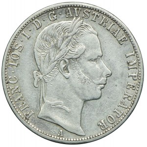 Austria, Franciszek Józef I, 1 floren 1860 A/Wiedeń