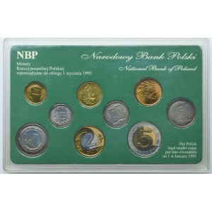 Zestaw monet obiegowych NBP