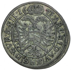 Śląsk pod panowaniem Habsburgów, Leopold I, 6 krajcarów 1673, Wrocław